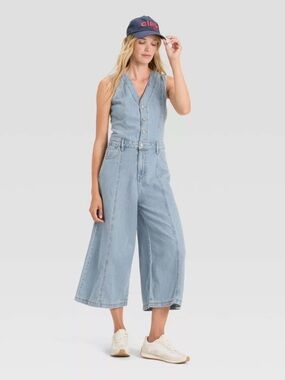 Universal thread denim jumpsuit